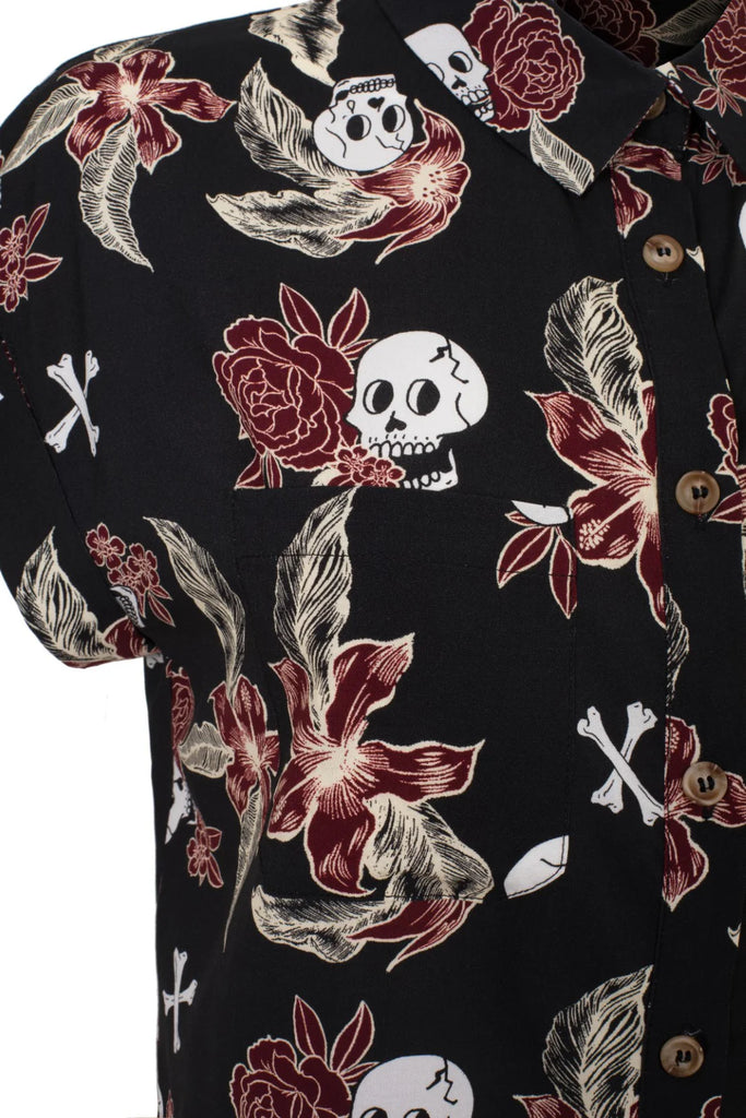 Alani Bone Garden Blouse