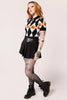 Pumpkin Head Knit Top