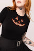 Jack-O-Lantern Knit Top