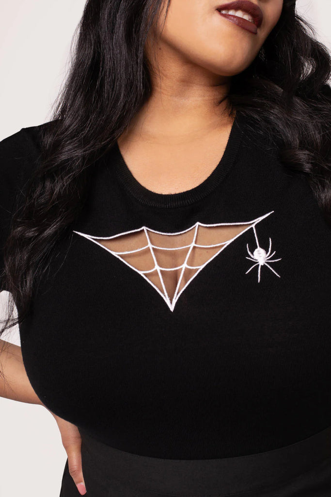 Coolest Cobweb Sweater