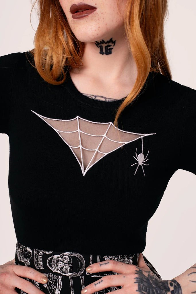 Coolest Cobweb Sweater