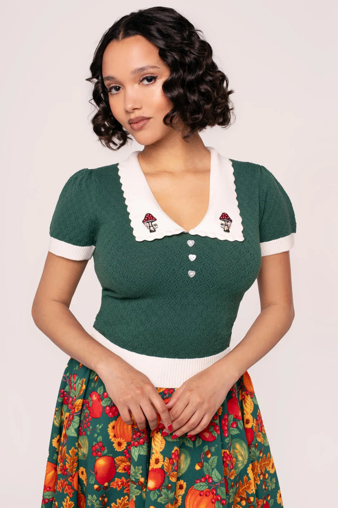 Genevieve Mushroom Sweater