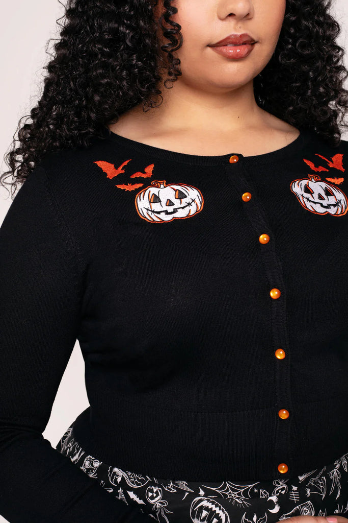 Ghost Pumpkin Cardigan
