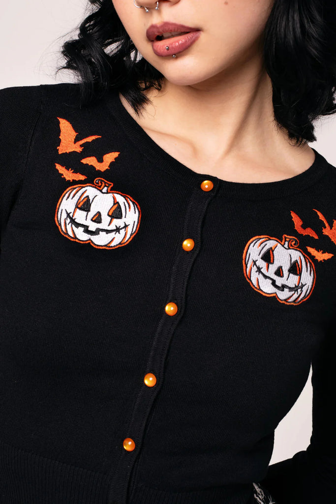 Ghost Pumpkin Cardigan