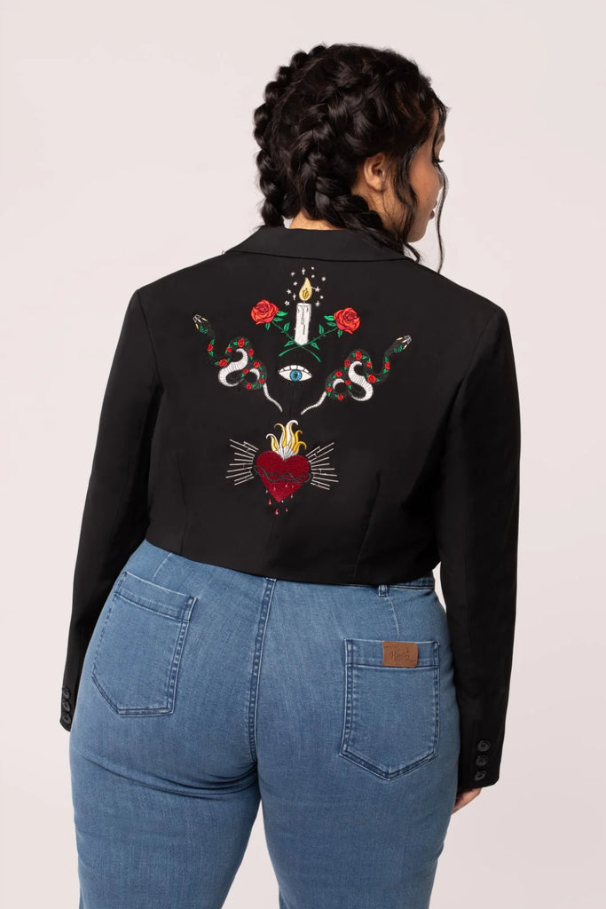Viva Maria Cropped Blazer