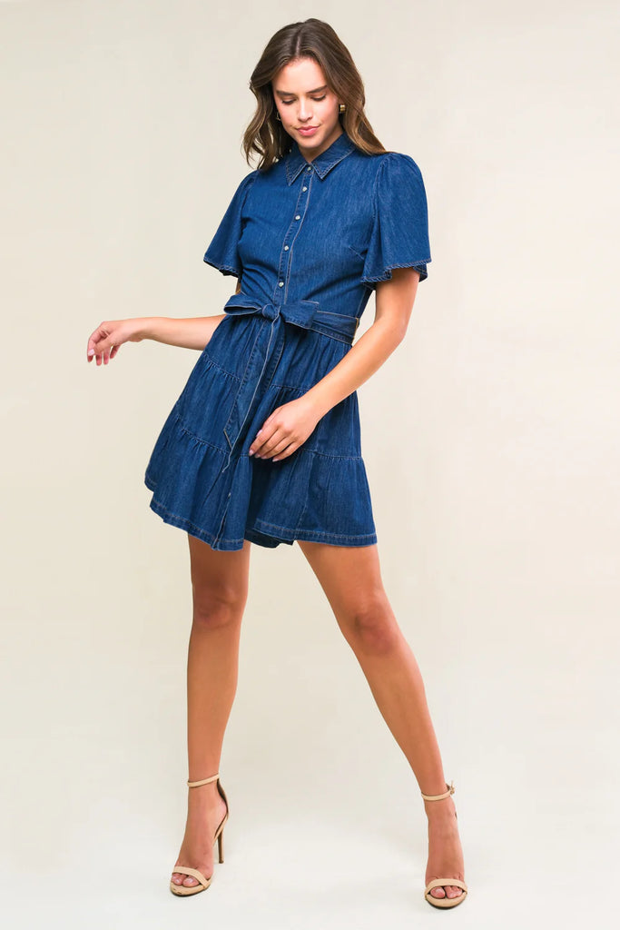 Denim Darling Mini Dress