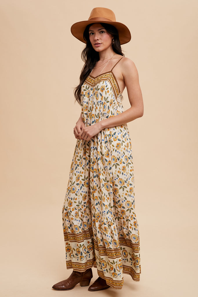 Border Garden Maxi Dress