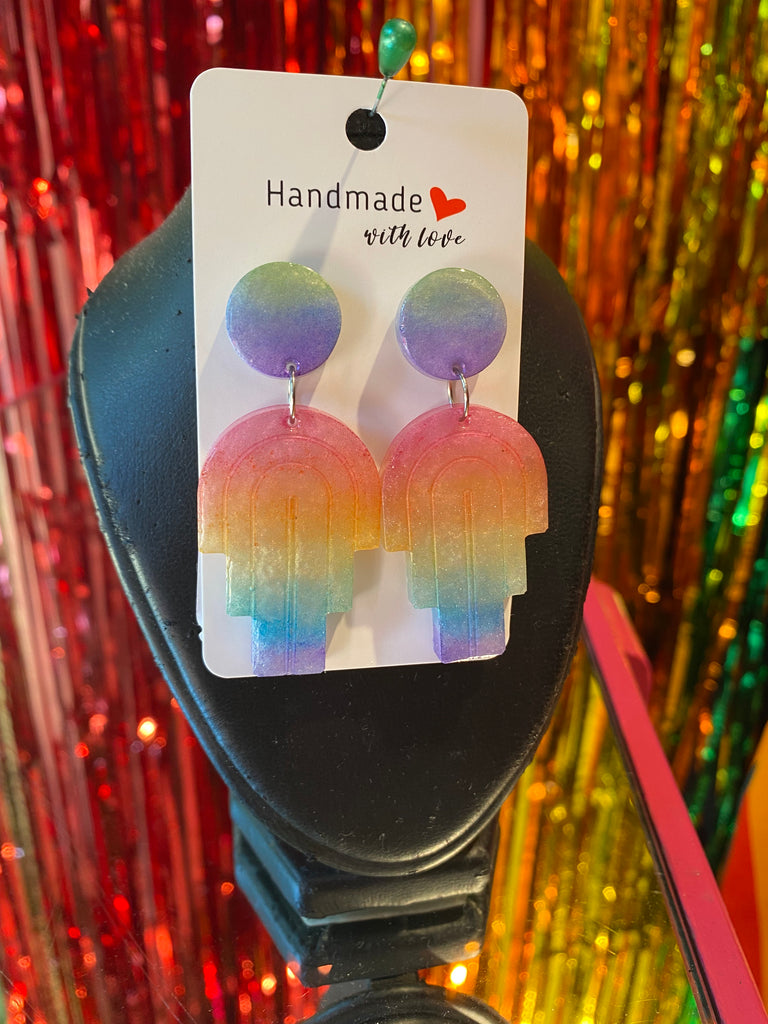Rainbow Goddess Earrings