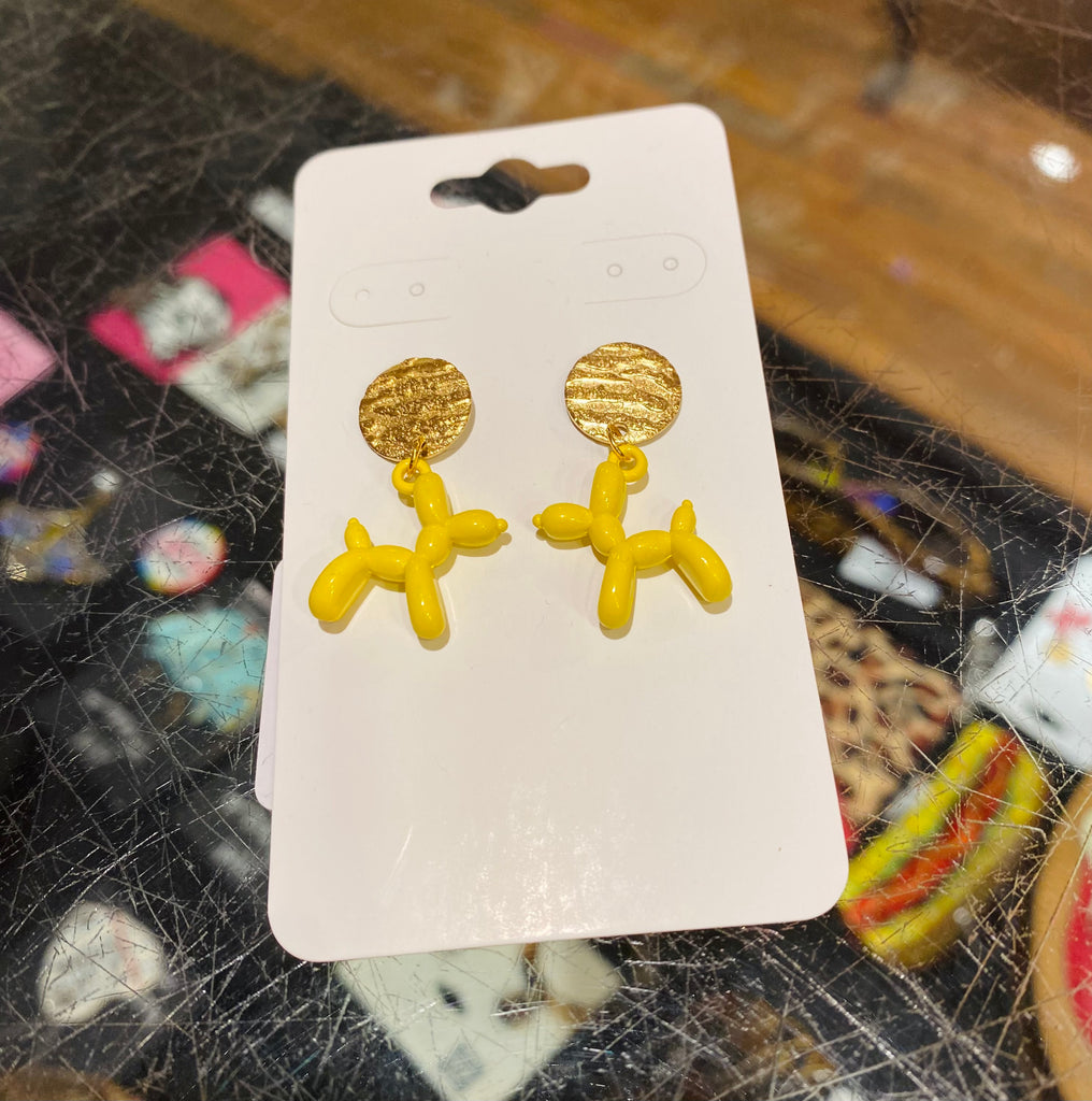Balloon Pup Earrings
