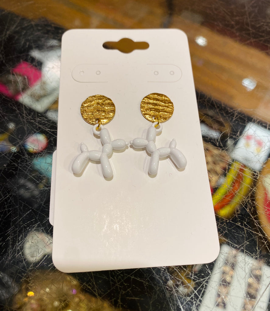 Balloon Pup Earrings