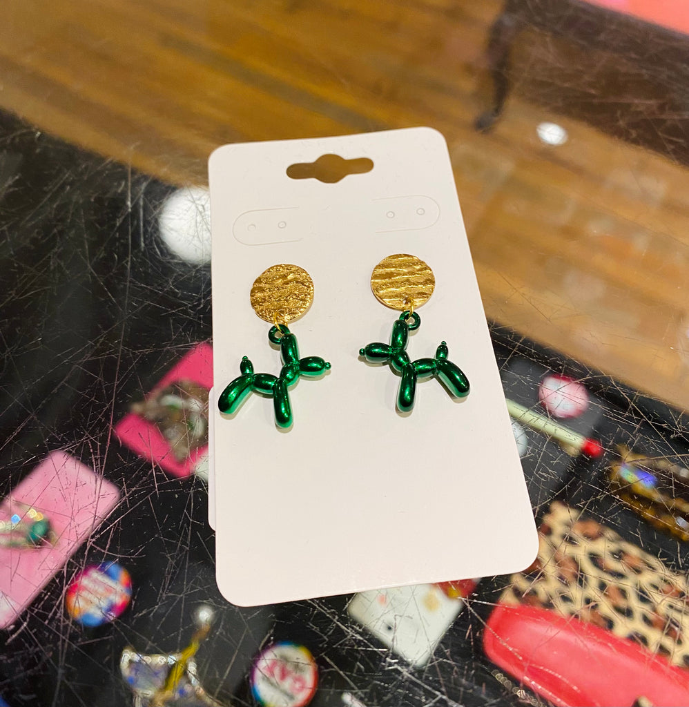 Balloon Pup Earrings