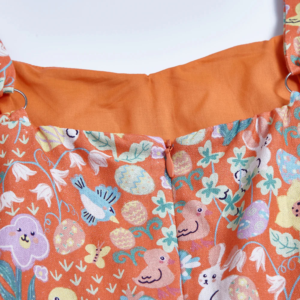 Whiskers and Wildflowers Dress