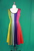 Prismatic Rainbow Dress
