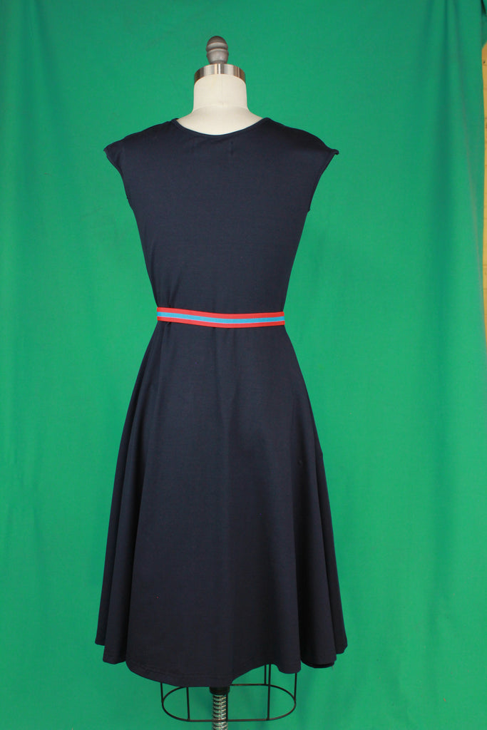 Knot Your Average Dress: Navy