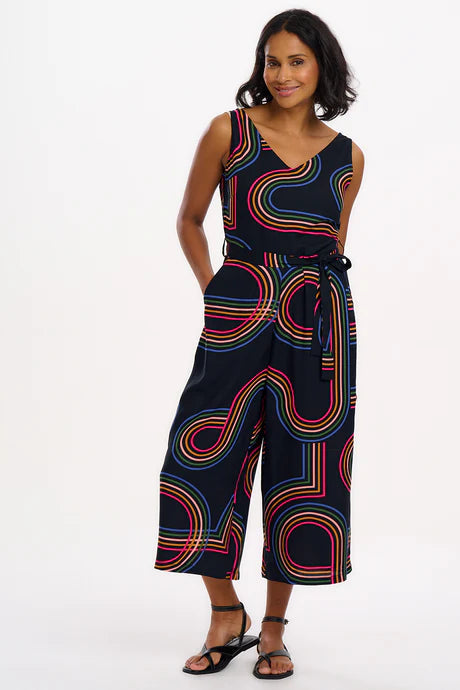 Retro Racer Rainbow Jumpsuit
