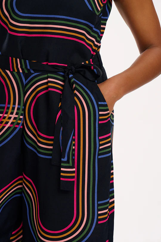 Retro Racer Rainbow Jumpsuit