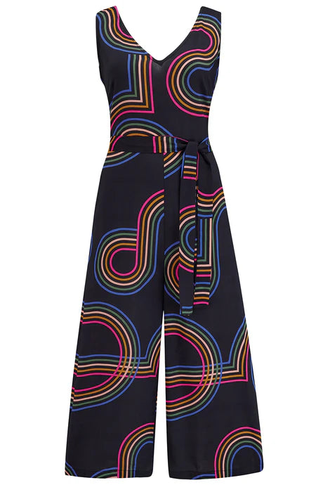 Retro Racer Rainbow Jumpsuit