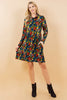 Trippy Mushrooms Soft Knit Dress