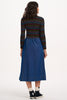 Joanna Denim Midi Skirt