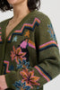 Geometric Toucans Cardigan