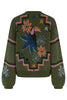 Geometric Toucans Cardigan