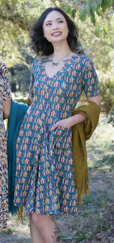 Library Literature Dress
