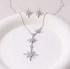 Sparkling Stars Drop Set: Silver