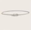 Metal Stretch Belt: Silver Dazzle