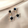 Dark Star Drop Earrings
