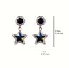 Dark Star Drop Earrings