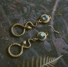 Antique Snake Charmer Earrings