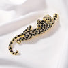Leaping Leopard Brooch