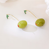 Martini Olive Earrings