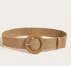 Boho Braided Rattan Belt