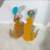 Ladylike Leopard Earrings
