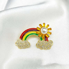 Sunny Rainbow Brooch