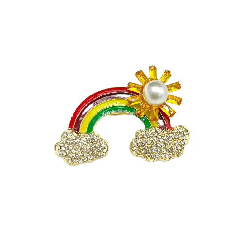 Sunny Rainbow Brooch