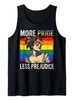 More Pride Less Prejudice Unisex Tank
