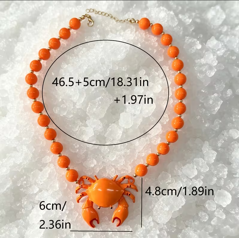 Felling Crabby Necklace