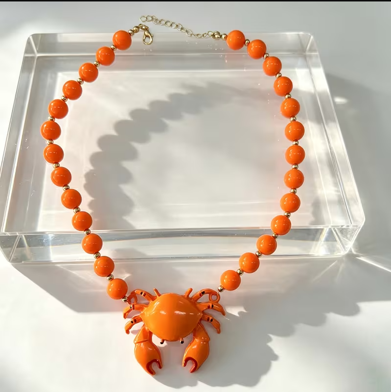 Felling Crabby Necklace