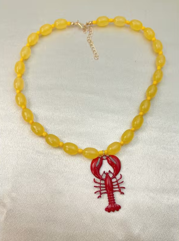Lobster Love Necklace