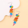 Rainbow Shazam Earrings