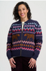 Circus Tiger Knitted Bomber Jacket