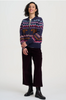 Circus Tiger Knitted Bomber Jacket