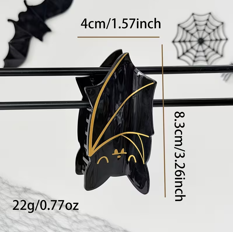 Black Bat Hair Claw