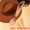Western Bolo Tie Scarf: Ivory & Jade