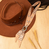 Western Bolo Tie Scarf: Sand & Tiger