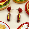 Sausage Love Earrings