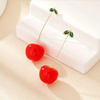 Cherry Drop Earrings