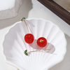 Cherry Drop Earrings